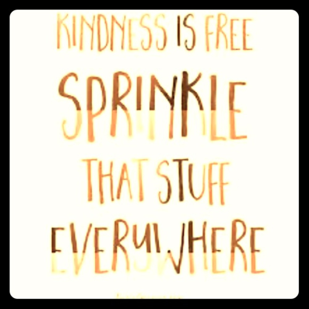 Sprinkling kindness like confetti! 🎉